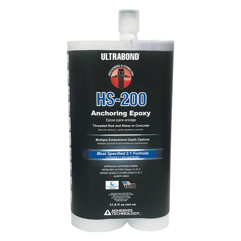 Adhesives Technology 33OZ HS200 ULTRABOND WITH NOZZLE White Cap